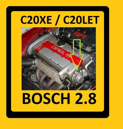 C20XE, C20LET O-Ring/Dichtung Drehzahlfühler ,Geber Nockenwelle (Zündverteiler) ;Bosch 2.8 (2Stück)